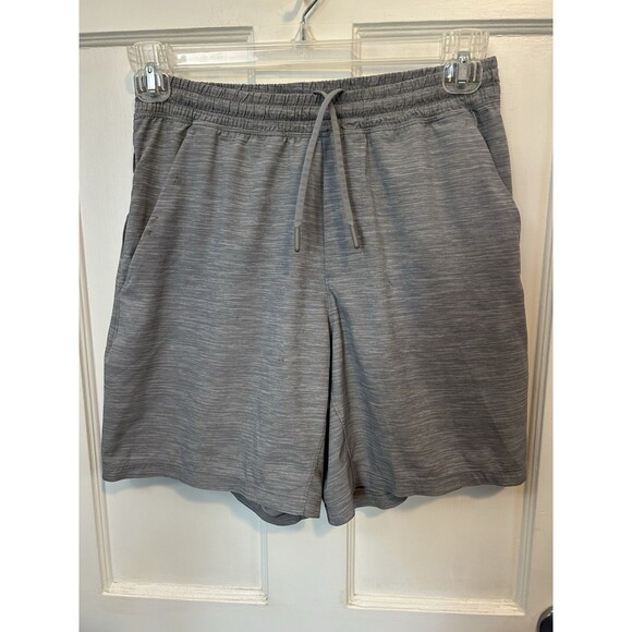 Lululemon Pace Breaker Linerless 7” Gray Mens Medium Athletic Gym Shorts M7AB0S - Picture 2 of 15